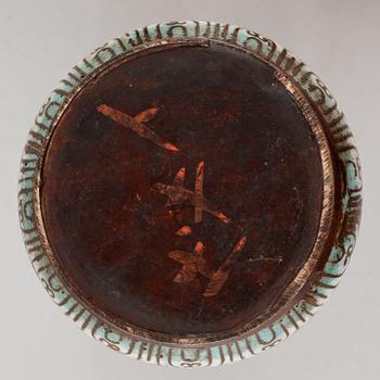 LYKTA, cloisonne, orientalisk, 1900-talets första del.