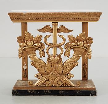 220. KONSOLBORD, 1800-talets första hälft. Empire.