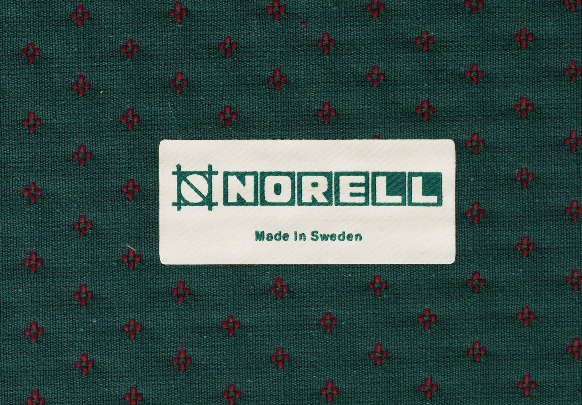 FÅTÖLJER, ett par, s.k Gripsholms modellen, Arne Norell, 1900-talets andra hälft.