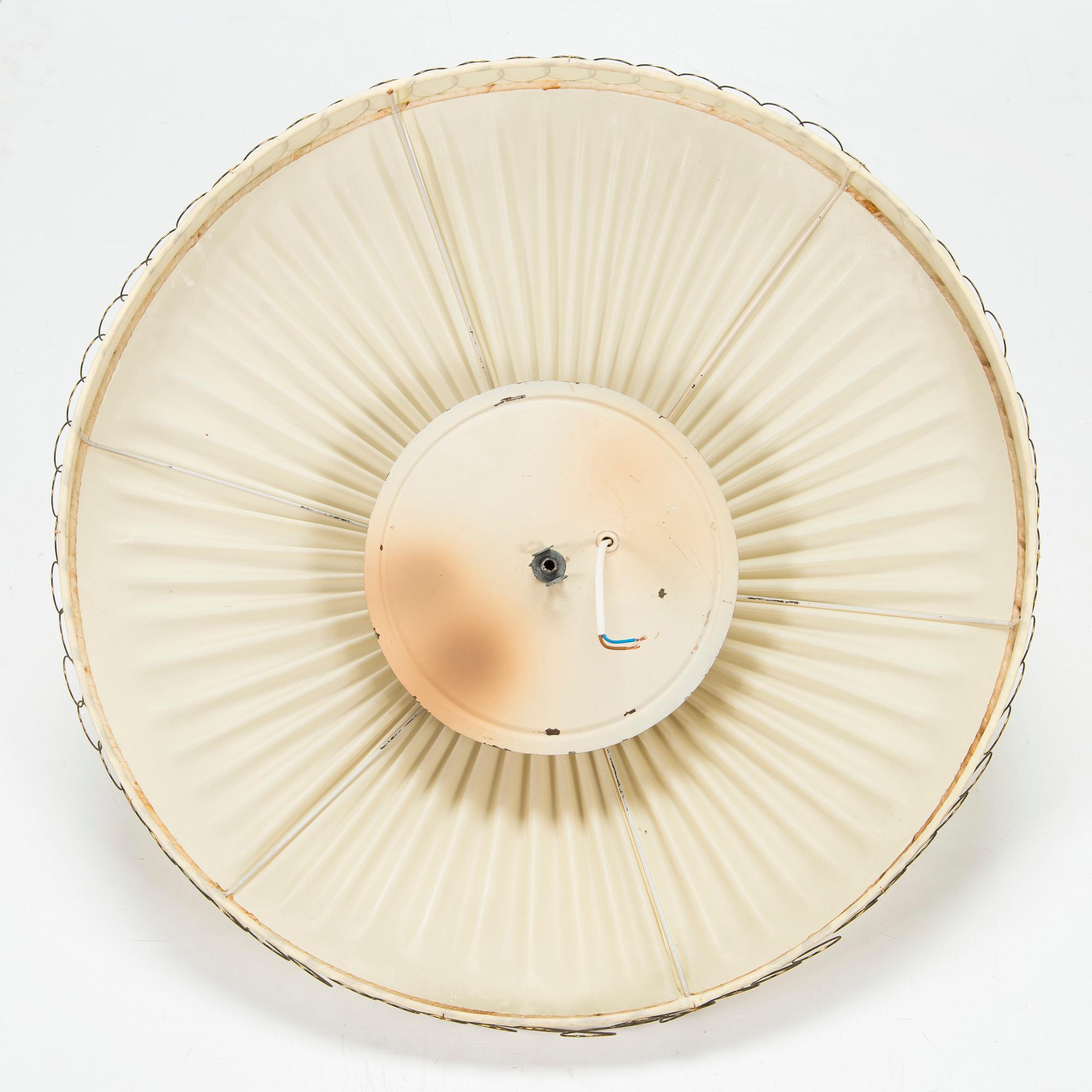 A mid-20th century ceiling light.
