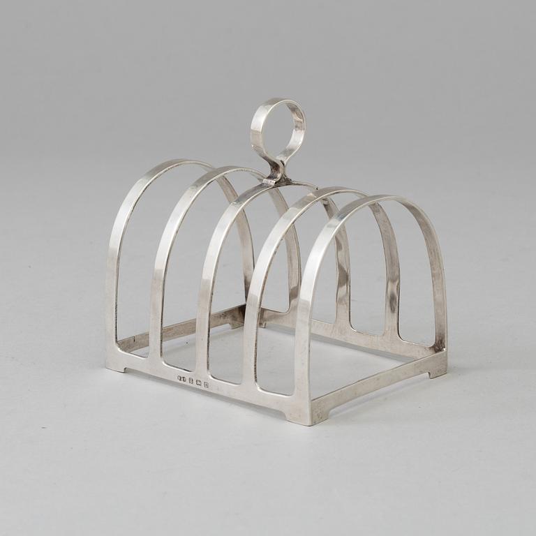 A SILVER TOASTRACK, Deakin & Francis, Birmingham 1928.