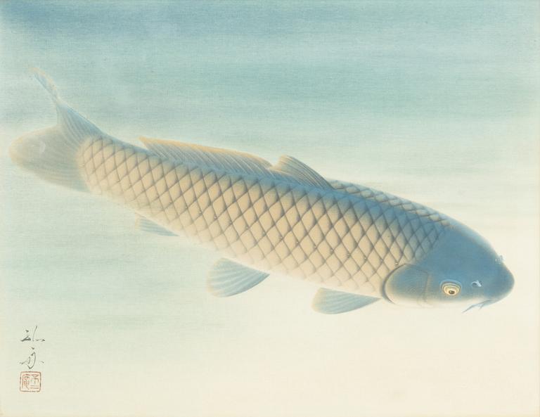 Unidentified artist, Carp, 20th century.