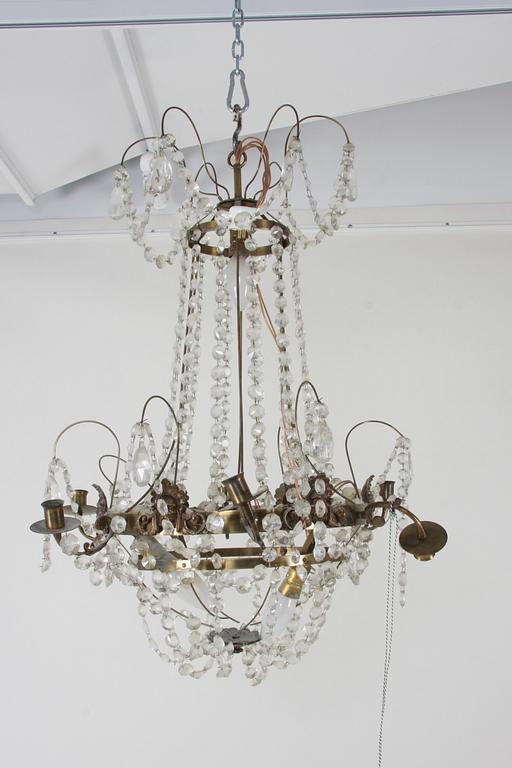 LJUSKRONA, gustaviansk stil. H 72.