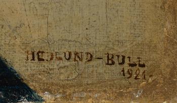 Bertil Bull Hedlund, "Figurer i Sydfranskt landskap".