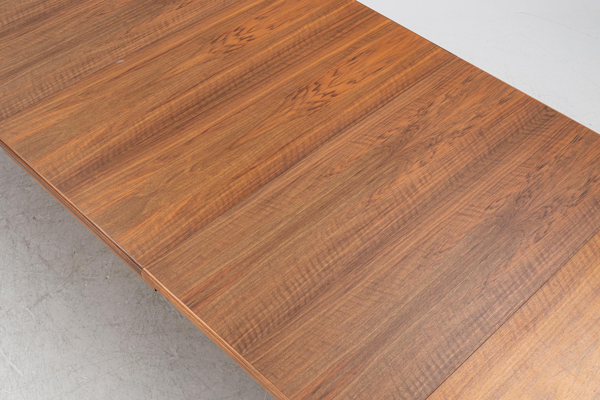 Carl Malmsten, a seven-piece dining suite, 'Ambassadör', Åfors Möbelfabrik.