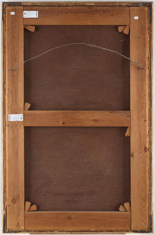 Johan Pasch Hans krets, "Stilleben med spaniel som jagar änder" ("Vattnet").