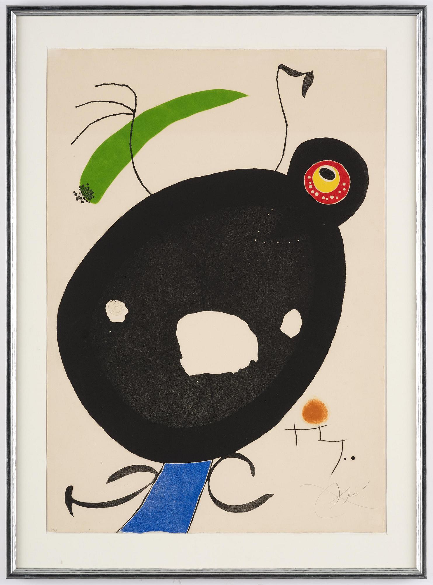 Joan Miró, "Quatre colors aparien el món (Four Colours will beat the World)".