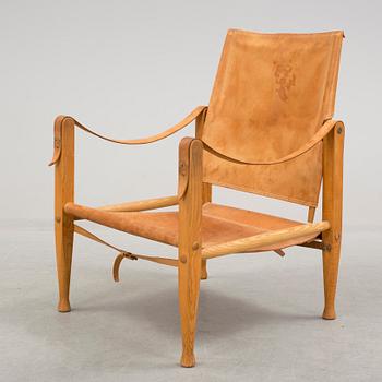 A 'Safari' armchair by Kaare Klint, Denmark.