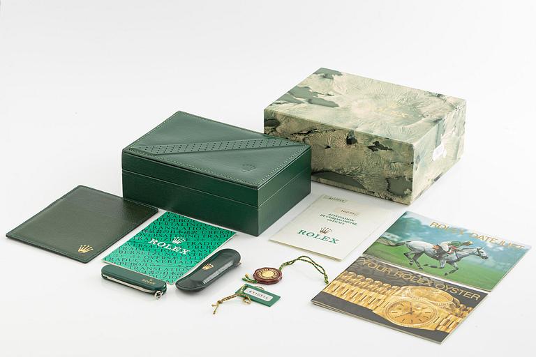 Rolex, Datejust, "Blue Diamond Vignette Dial", ca 1990.