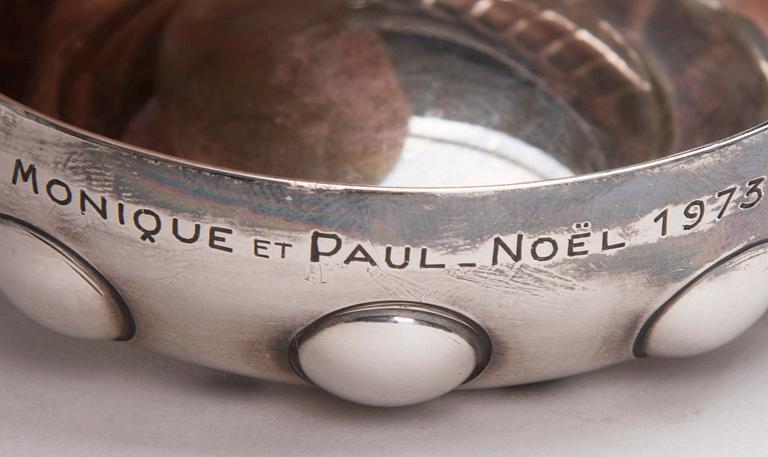 TASTE DU VIN, 2 st, silver 950, Frankrike 1900-tal. Tot vikt 123,8 g.