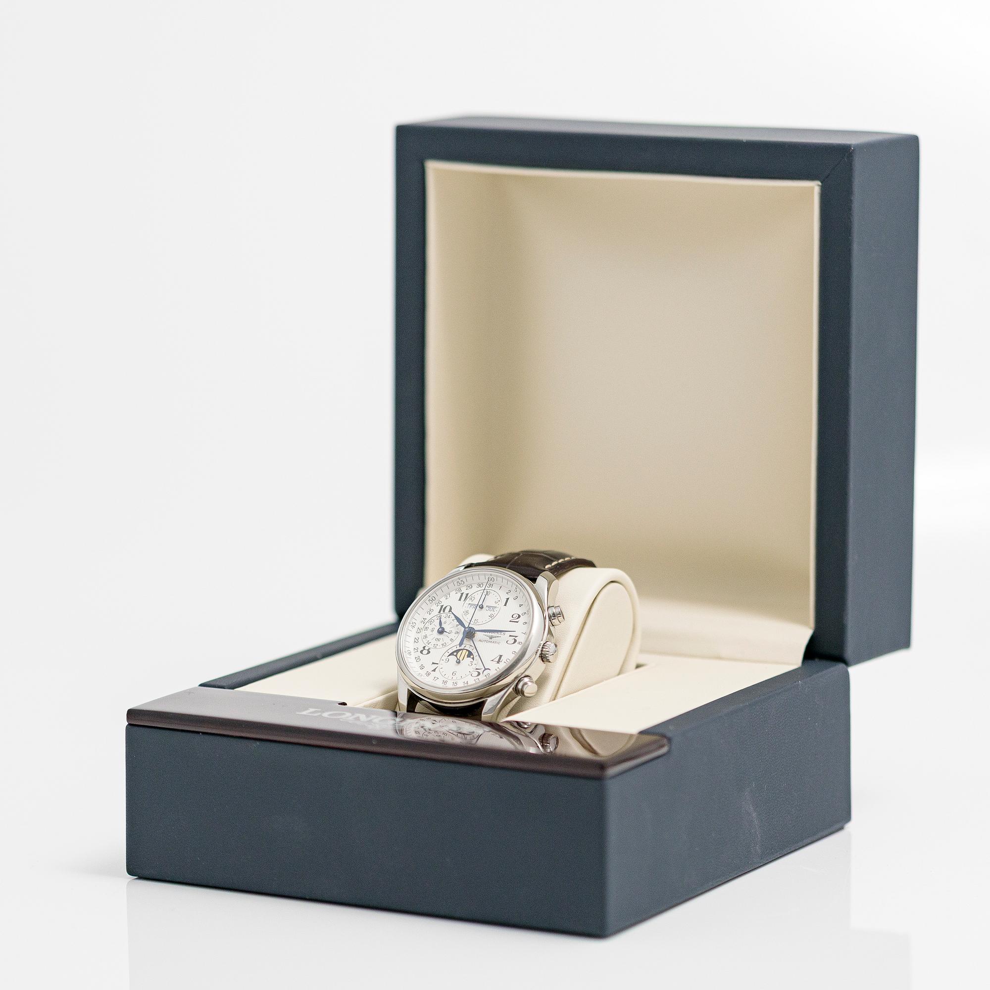 Longines, Master Collection, kronograf, armbandsur, 40 mm.