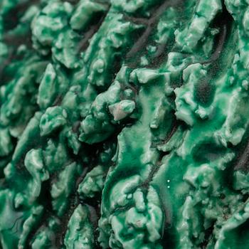 GUNNAR NYLUND, vas, "Igelkott" chamotterat stengods, Rörstrand, 1900-talets mitt/andra hälft.