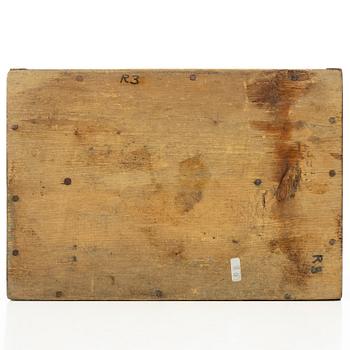 Besticklåda, allmoge, Jämtland, 1800-tal.