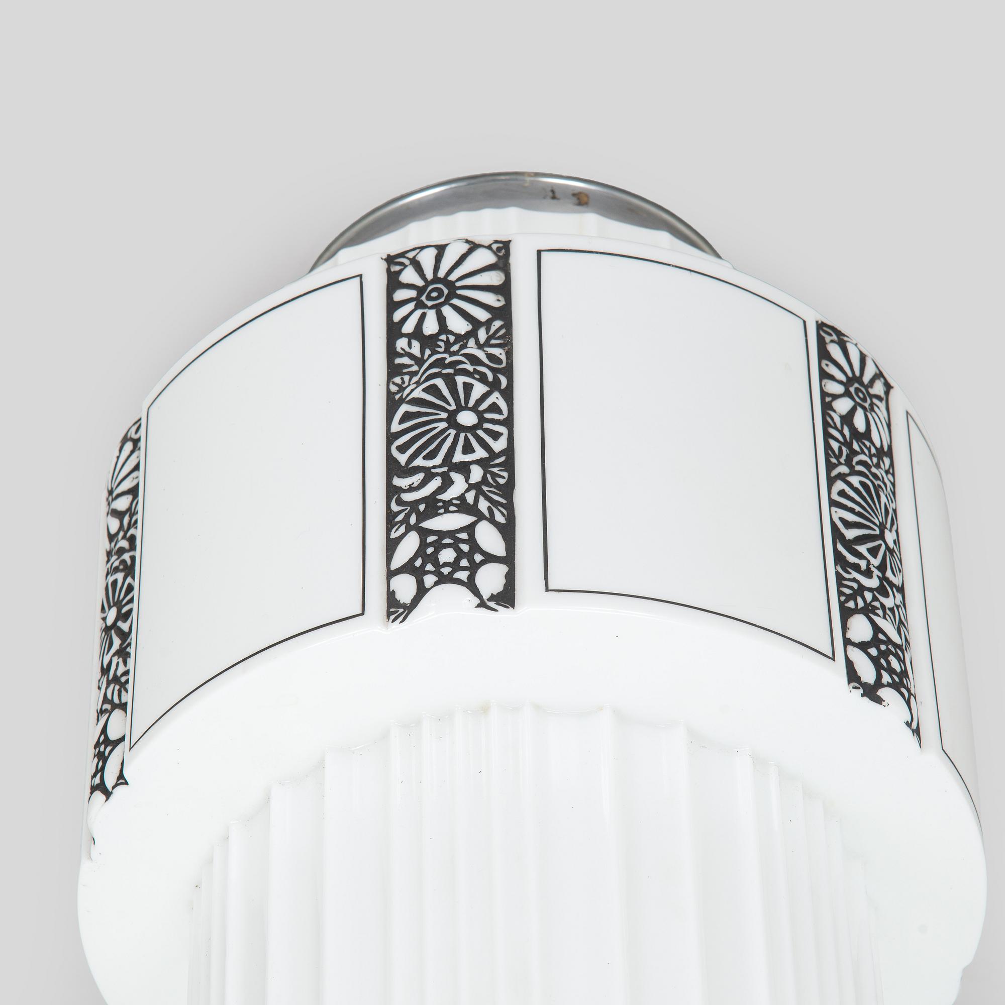 Taklampa, Art Deco, USA 1920/30-tal.