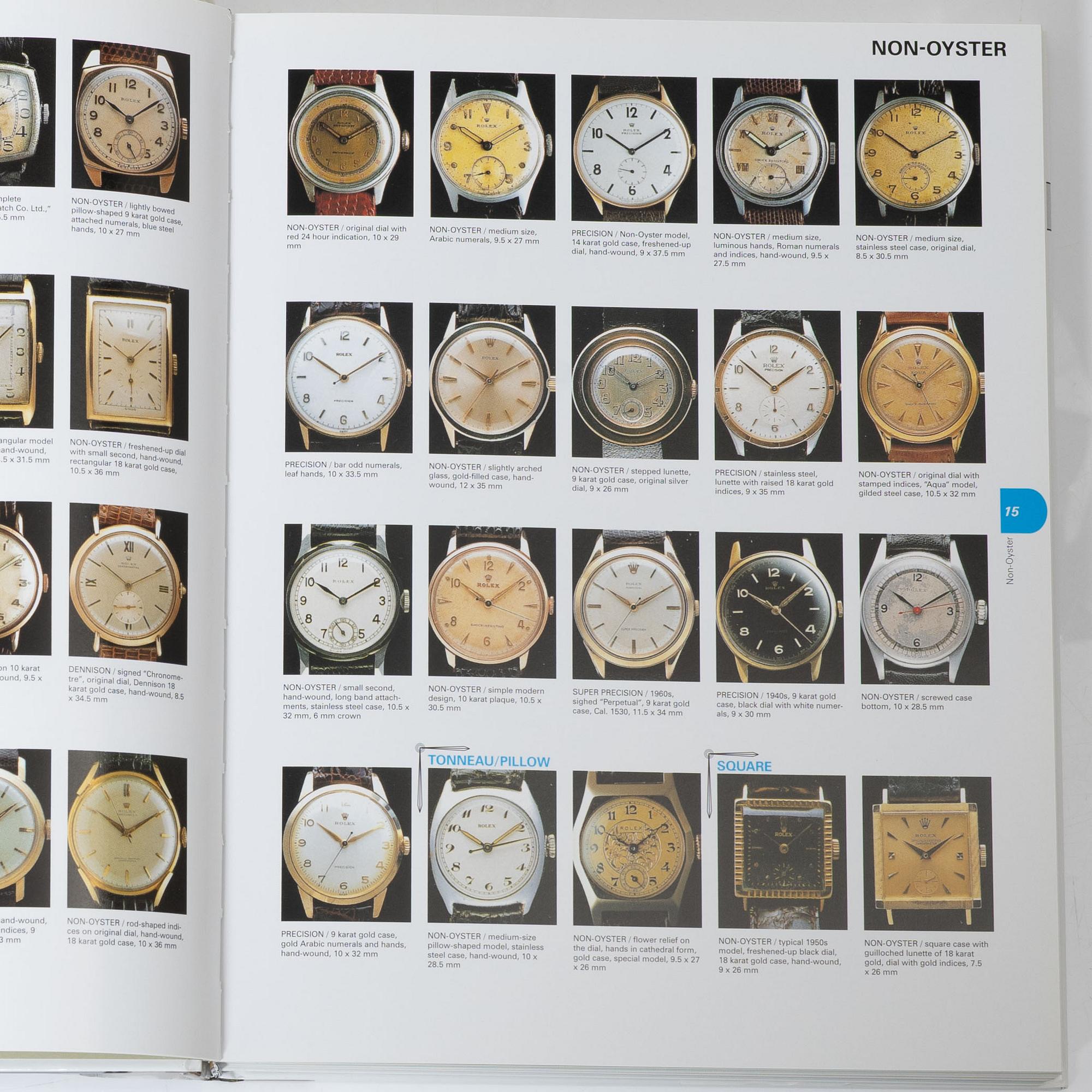 Collection of watch literature, 5 books including Omega Sportswatches by John Goldberger.