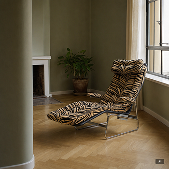 Sam Larsson, a 'Fenix' lounge chair, Dux, Sweden, 1970's/80's.