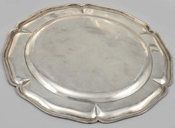 FAT, 4 st, silver, utländska stämplar, 1900-tal, vikt 2020 gram.