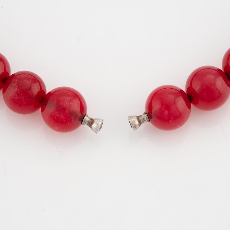 Ole Lynggaard, necklace, 8 pcs, with clasp 18K gold.