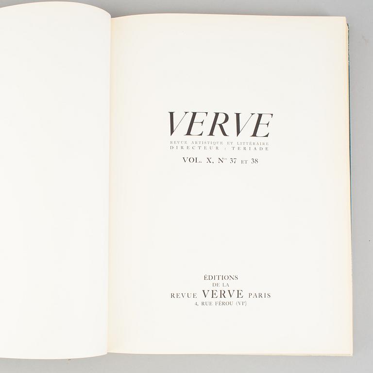 A MARC CHAGALL "Dessins pour la bible" with 24 colour lithographes, Paris 1960.