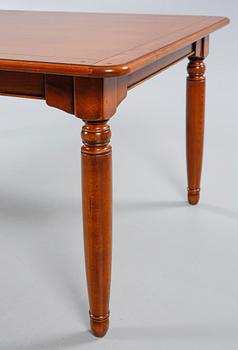 A dining set with seven pieces, designed Louis Philippe, Selva, from late 20th century.