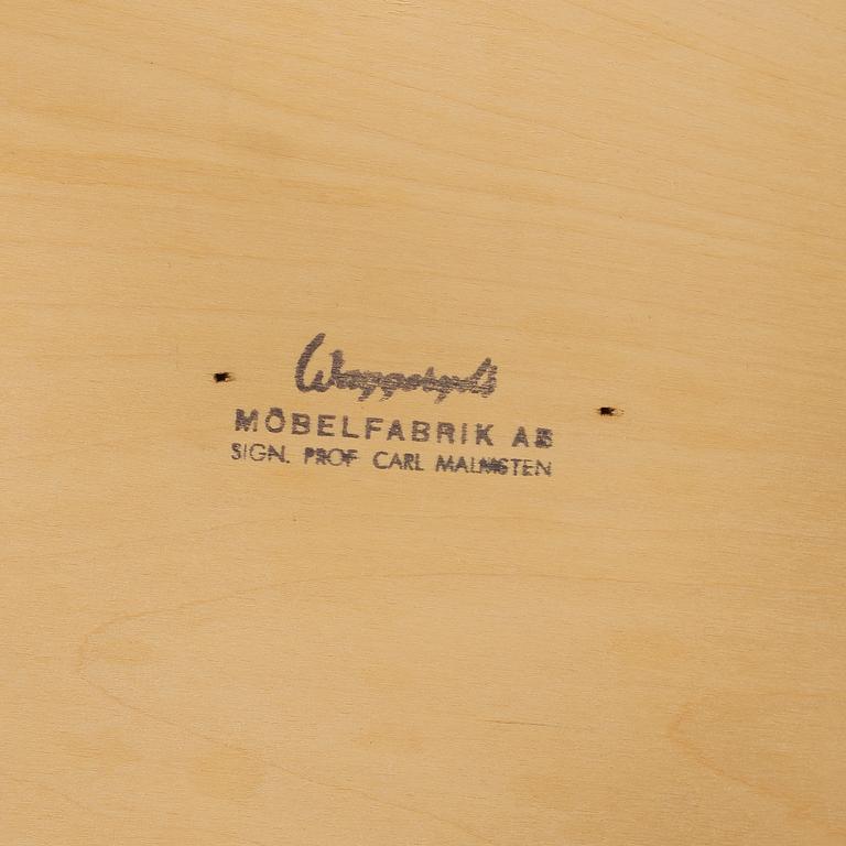 MATGRUPP, 7(+2) delar, "Talavid" och "Herrgården", Carl Malmsten, Waggeryds Möbelfabrik AB samt Bodafors.