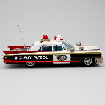 BANDAI, polisbil, "Highway patrol", Japan, ca 1961.