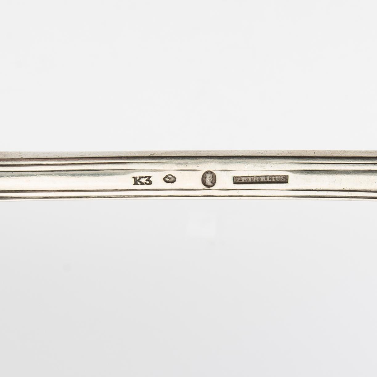 Adolf Zethelius Soppslev/Bålslev "Gammal fransk"  silver Stockholm 1816.