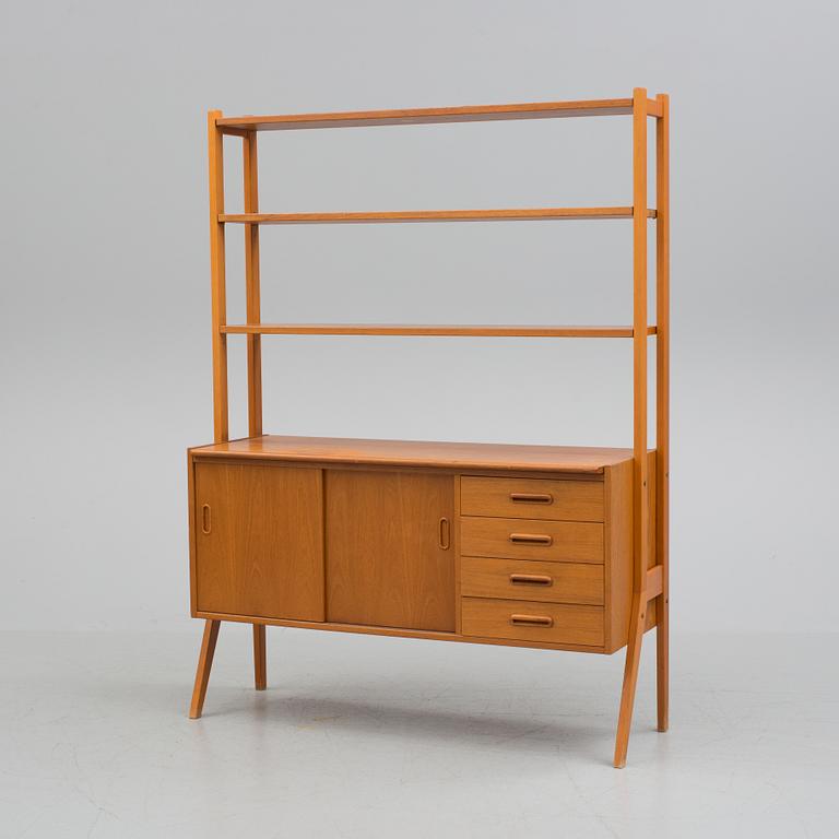 BOKHYLLA, teak, 1950/60-tal.