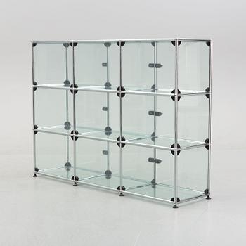 A 'USM Haller' module system by Haller & Schärer, second half of the 20th Century.