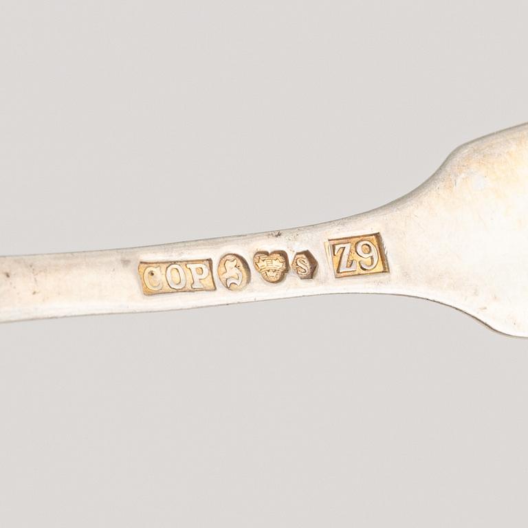 Silver Spoons, including model 'Tornedal' (52 pieces).