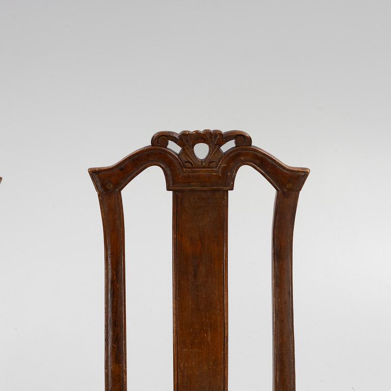 Stolar, ett par, barock, 1700-tal.