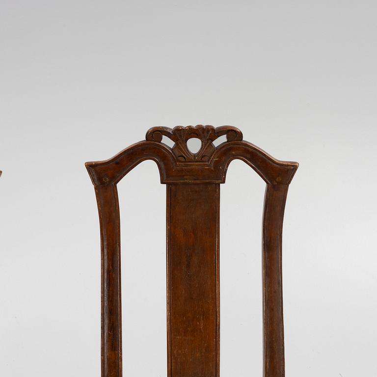 Chairs, a pair, Baroque, 18th century.