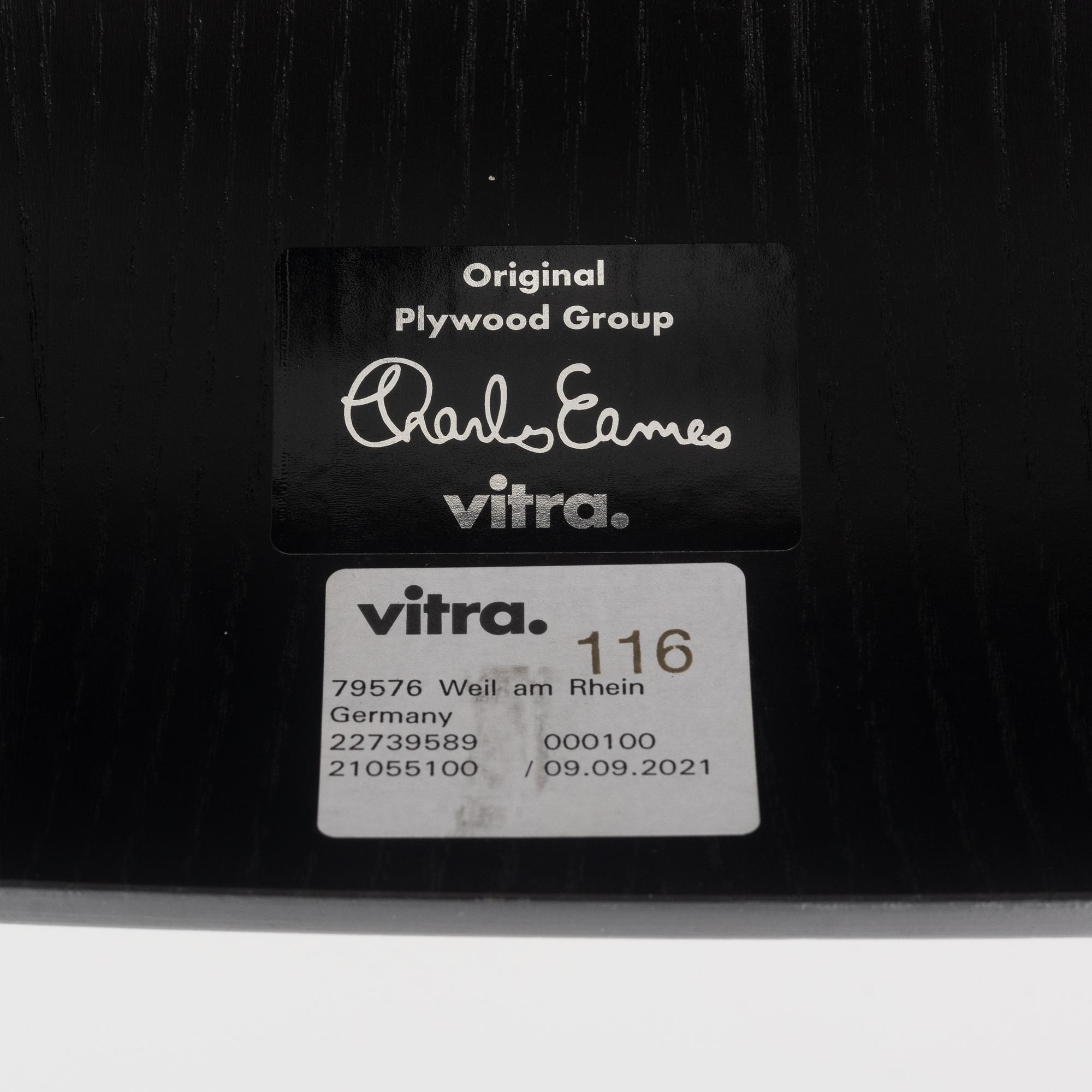 Charles & Ray Eames, stol, "LCW Lounge", Vitra.