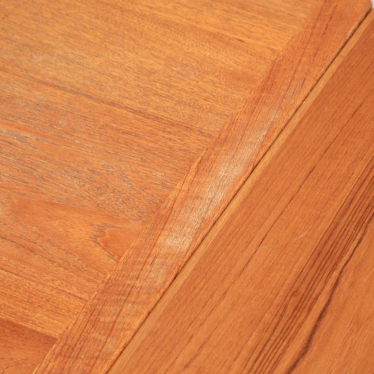 A teak dining table, Ulferts, Tibro, second half of the 20th century.