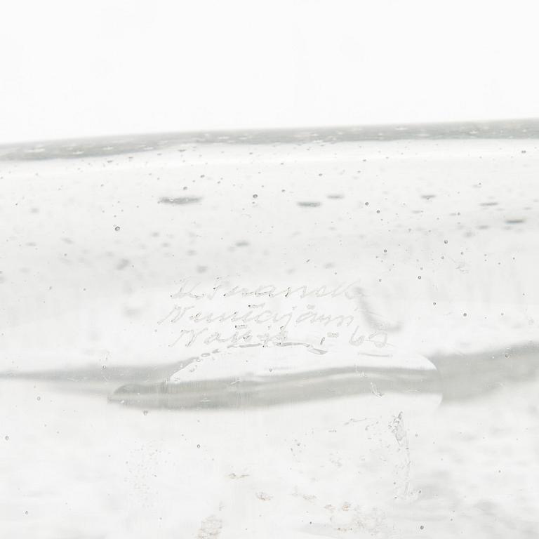 KAJ FRANCK, PULLO. Sign. K. Franck, Nuutajärvi Notsjö -65.