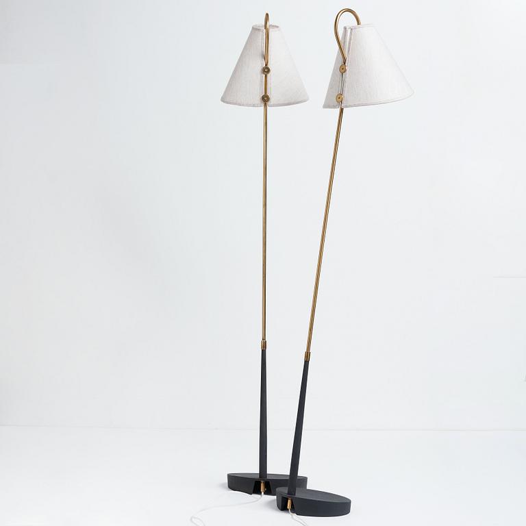 ASEA, a pair of floor lamps, Sweden 1950´s.