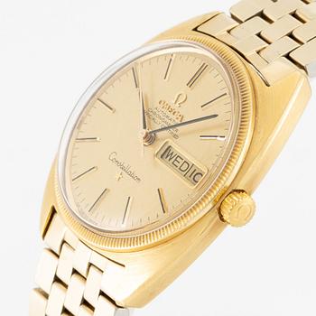 Omega, Constellation, "C", Chronometer, wristwatch, 35 mm.