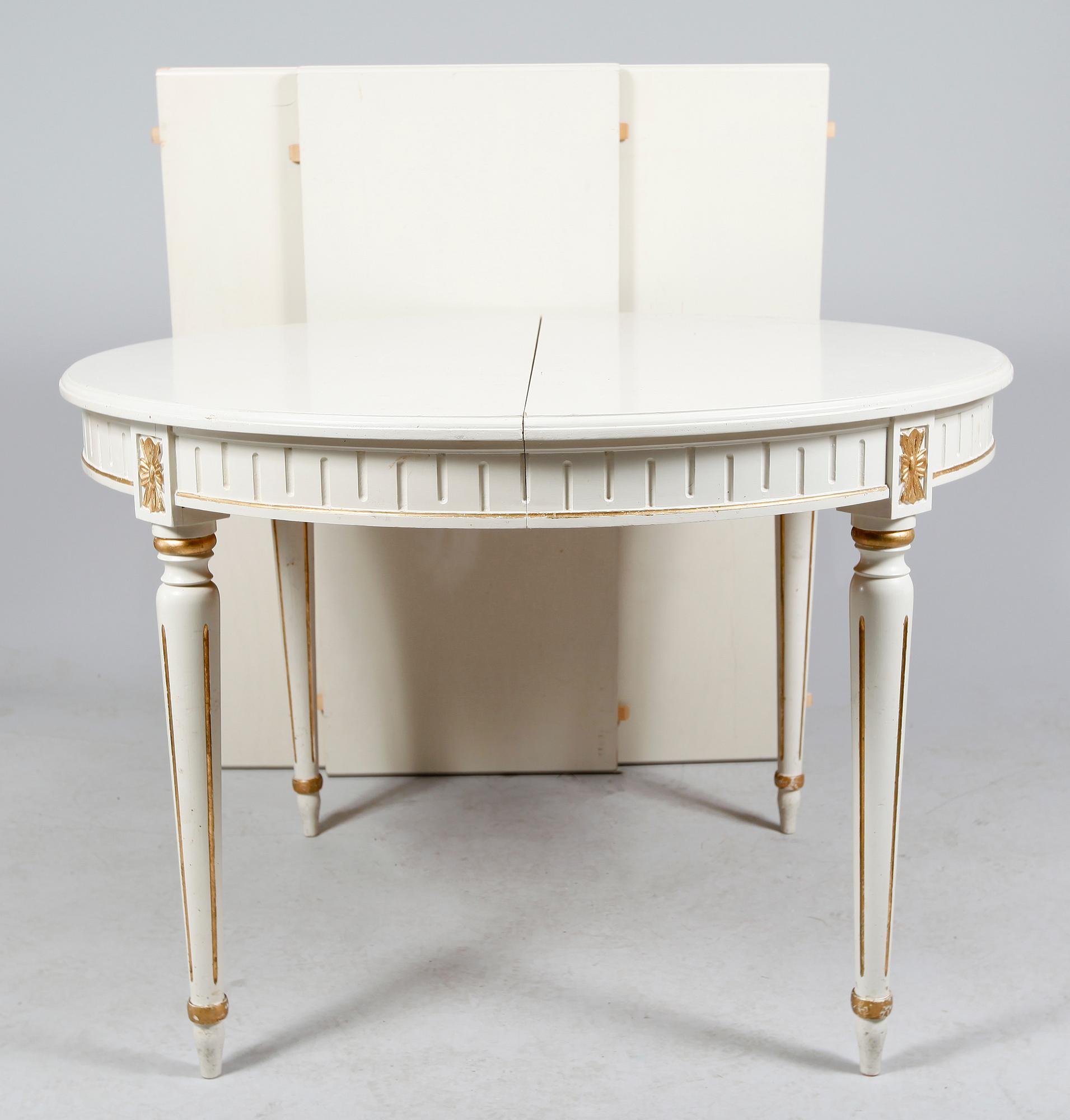 MATGRUPP, 7 del, gustaviansk stil, 1900-talets mitt.
