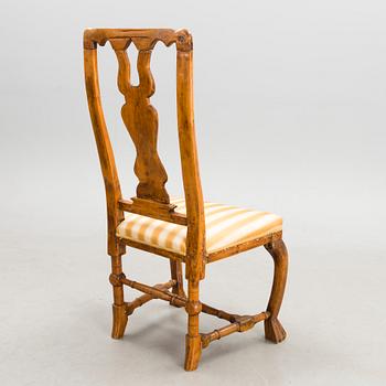 An 18th century chair.