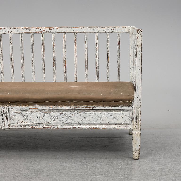 A 19th Century Gustavian style sofa.