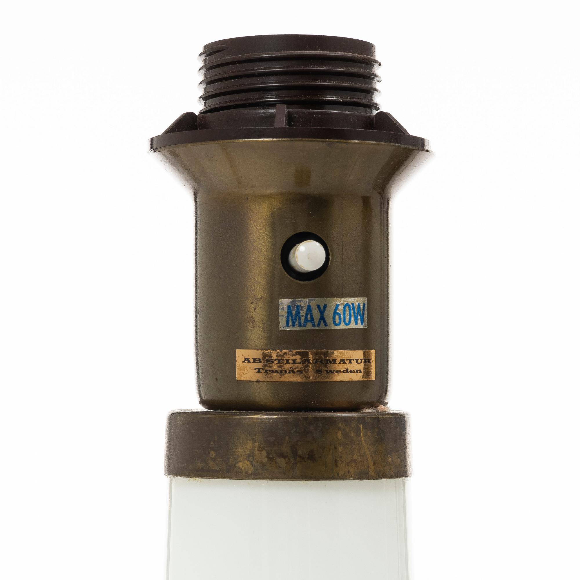 Bordslampor, ett par, Stilarmatur Tranås, 1970-tal.