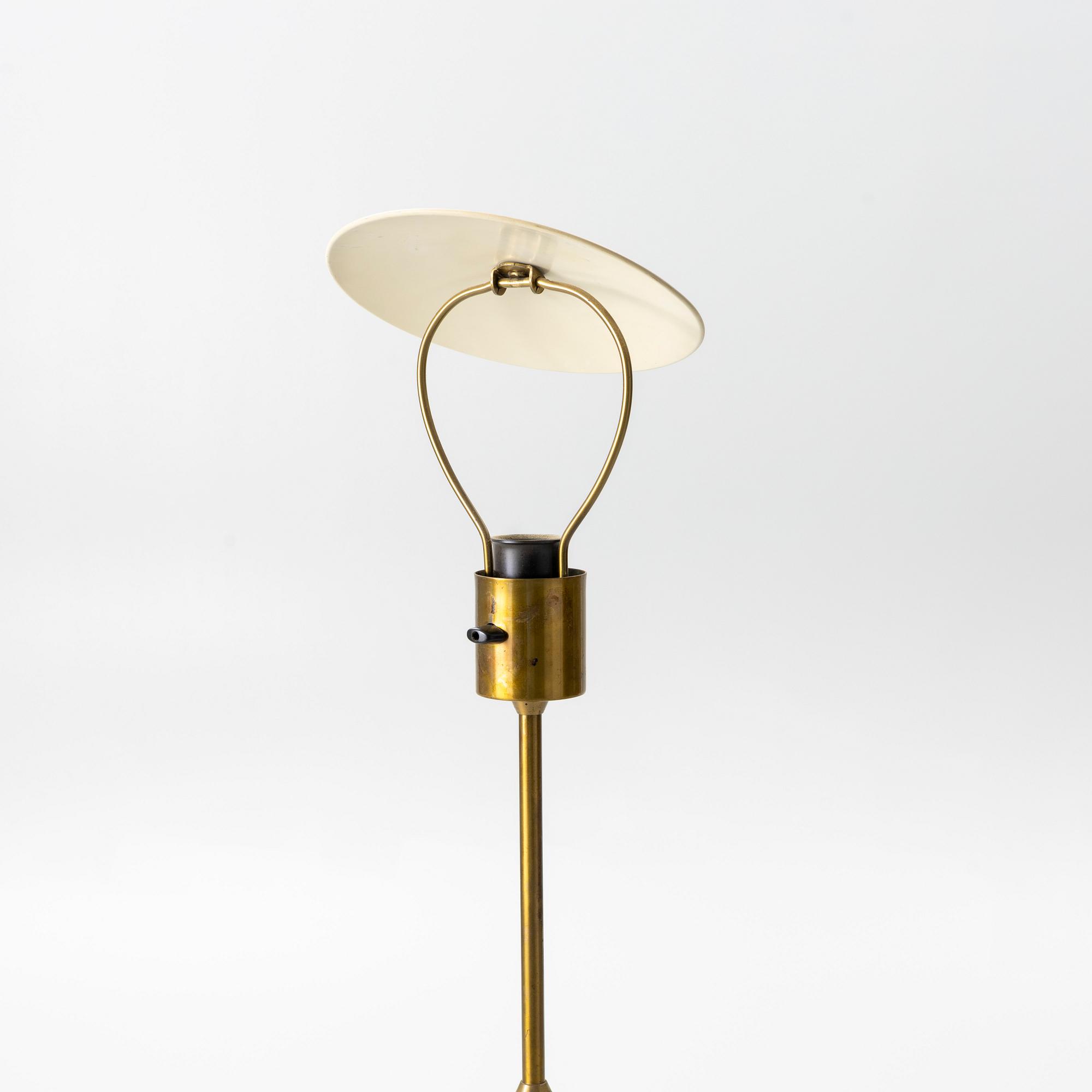 A model G-31 floor lamp, Bergboms, Sweden, mid20th century.