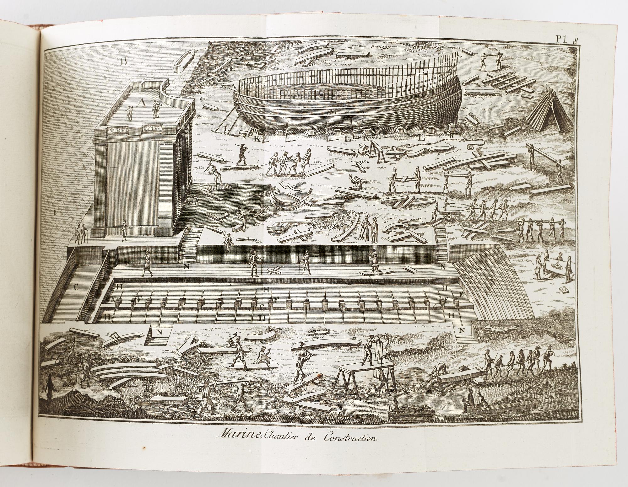 DENIS DIDEROT & JEAN LE ROND D' ALEMBERT. ENCYCLOPÉDIE, OU DICTIONNAIRE, 1778-1781.