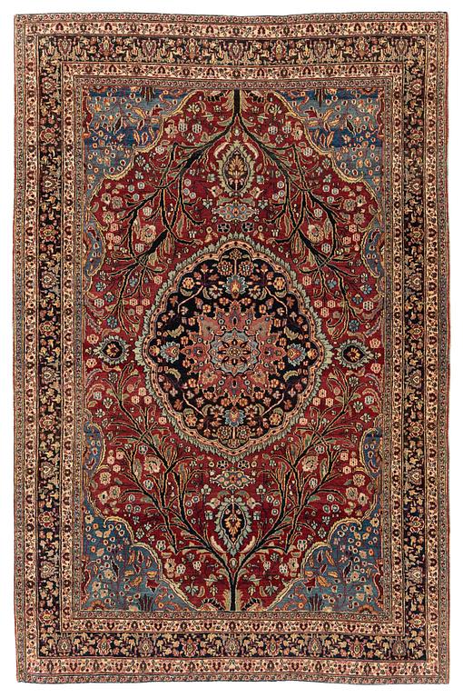 An antique / semi-antique Birjand rug, ca 205 x 133 cm.