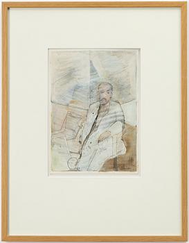 Gunnar Larson, Self-portrait.