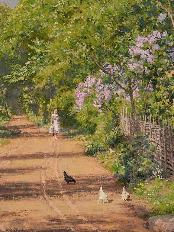 Johan Krouthén, Walk along the water.