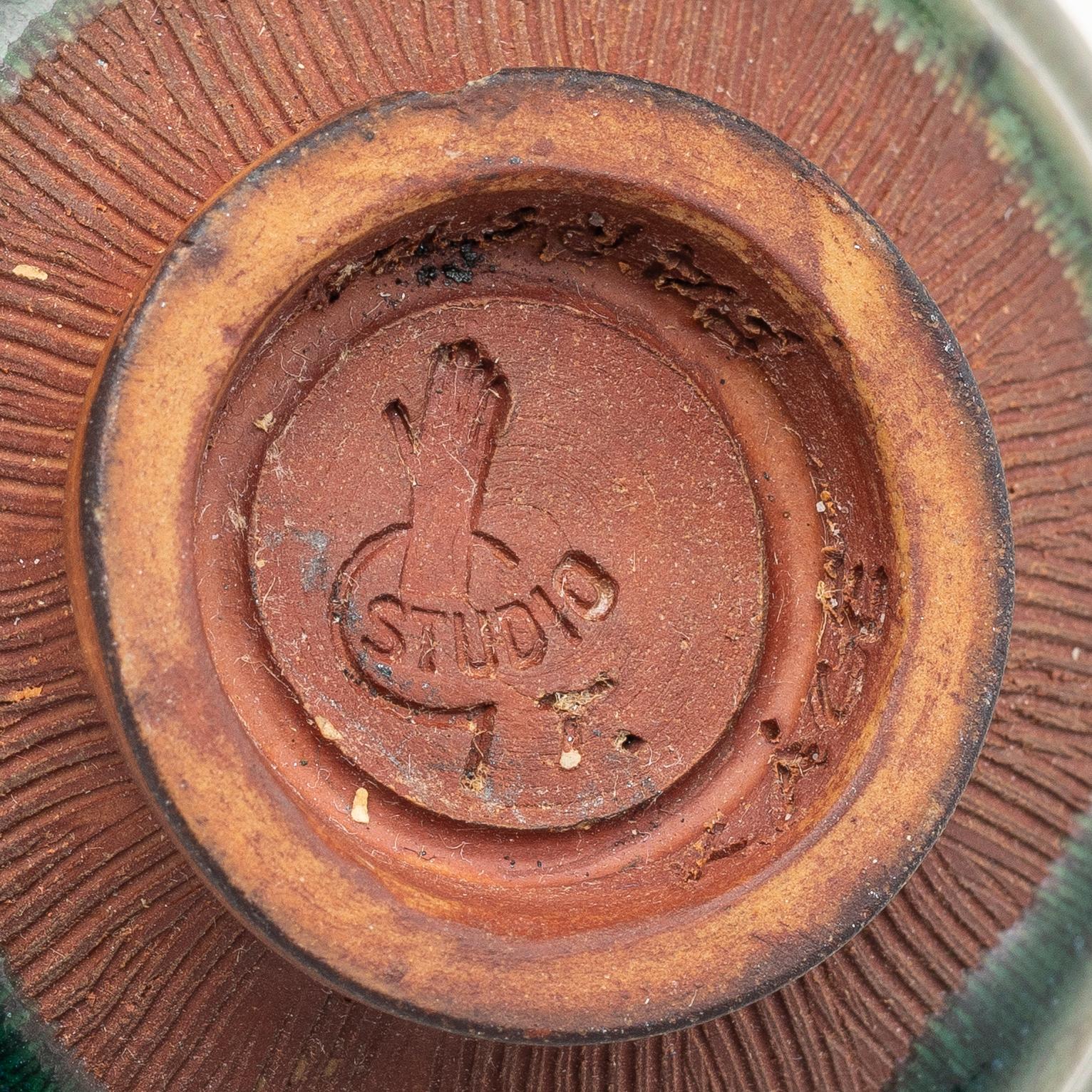 Wilhelm Kåge, Bowl, Farsta, stoneware, Gustavsberg's Studio.