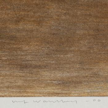 ULF WAHLBERG, lithograph in colours, 2000, signed 74/280.