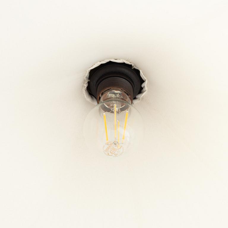 Josef Frank, a large model 2560 ceiling lamp, Firma Svenskt Tenn, Sweden.