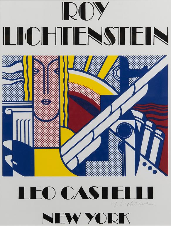 ROY LICHTENSTEIN, POSTER FOR LEO CASTELLI.